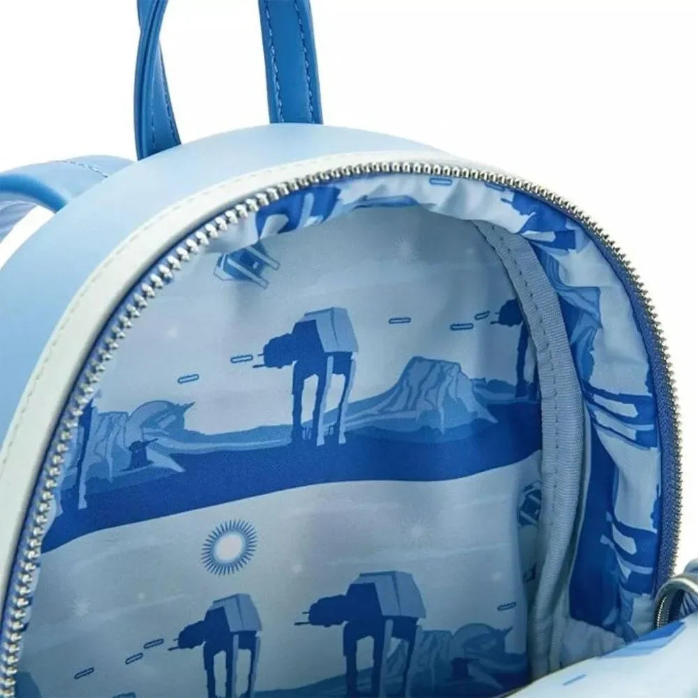 ✨DISNEY x LOUNGEFLY✨ NEW! Star Wars Hoth Echo Base Backpack - Picture 5 of 15